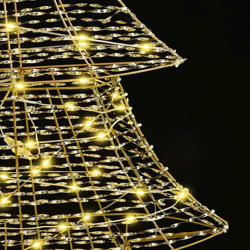 Árvore de Natal - Pinheiro de Natal com 240 LEDs Branco quente 180 cm PET