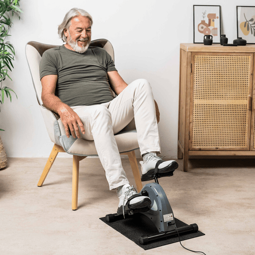 Pedalador Elétrico Assistido para Braços e Pernas com Tapete e Controle Remoto Velora 3000 InnovaGoods