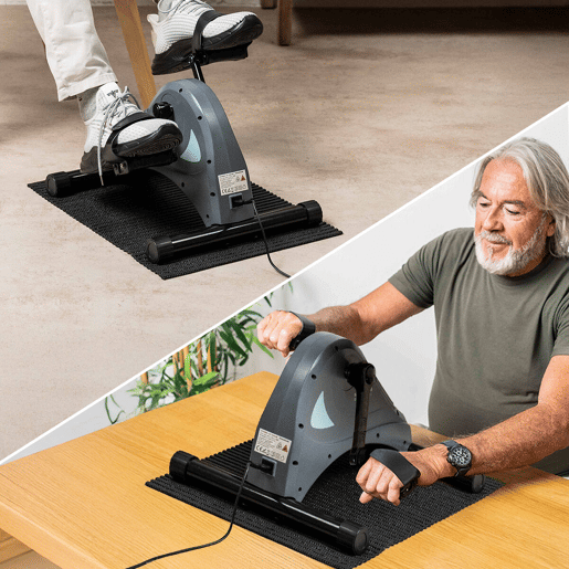 Pedalador Elétrico Assistido para Braços e Pernas com Tapete e Controle Remoto Velora 3000 InnovaGoods