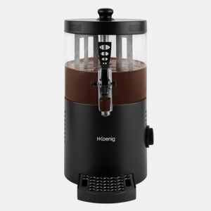 Dispensador de chocolate caliente, 3 L, 1200 W, negro