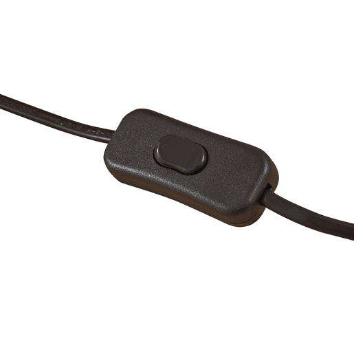 Candeeiro de mesa Oldibro abajur esférico metal 45x28x15 cm Preto lux.pro