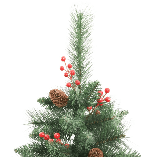 Árvore de Natal - Pinheiro de Natal artificial articulada c pinhas e bagas 210 cm Árvore de Natal - Pinheiro de Natal artificial articulada c pinhas e bagas 210 cm