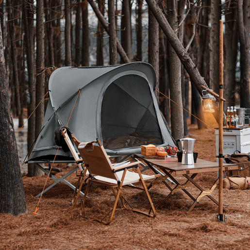 SoBuy Cama de acampamento, cama de camping, Estanislau OGS60-HG