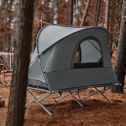 SoBuy Cama de acampamento, cama de camping, Estanislau OGS60-HG