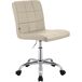Silla de oficina - Darfield - Simil cuero Silla de oficina - Darfield - Simil cuero Crema