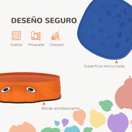 AIYAPLAY Conjunto de Pedras de Equilíbrio Empilháveis para Crianças de 5 Peças Jogo de Equilíbrio para Crianças acima dos 2 Anos Forma de Joaninha Antiderrapantes para Interior e Exterior Multicolor