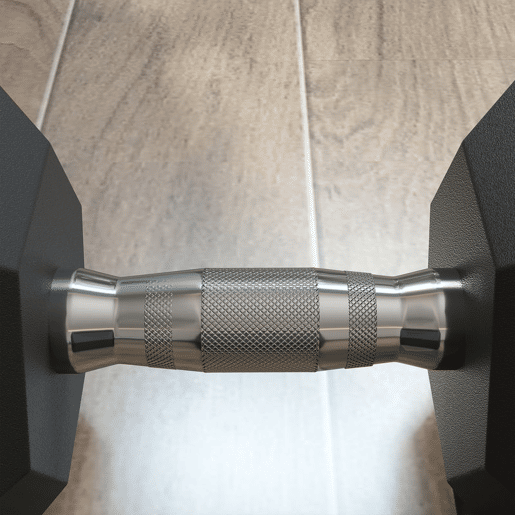 HOMCOM Conjunto de 2 Halteres Hexagonais de 15 kg (30 kg Total) com Pega Metálica Anti-Deslizante Pesos para Treino em Casa ou no Ginásio Estável Preto e Prateado