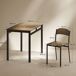 Conjunto de Comedor MDF, Metal HOMCOM, hogar - muebles de comedor Conjunto de Comedor MDF, Metal HOMCOM, hogar - muebles de comedor Marrón