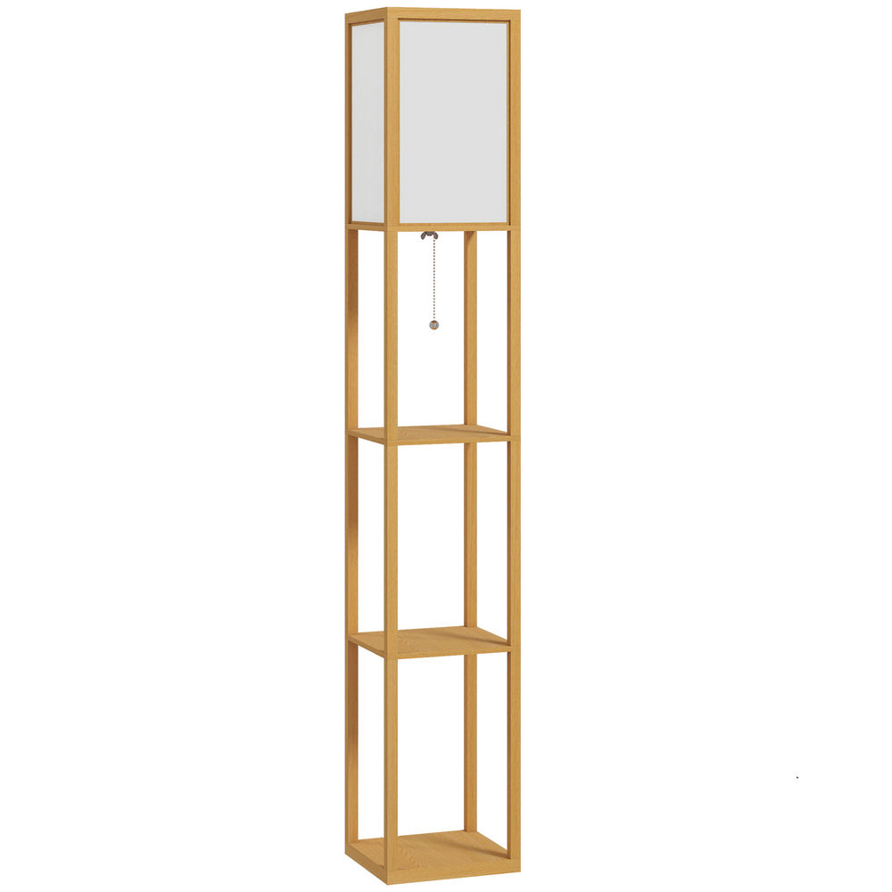 Lámpara de Pie MDF, Acrílico HOMCOM, hogar - iluminación