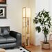 Lámpara de Pie MDF, Acrílico HOMCOM, hogar - iluminación Lámpara de Pie MDF, Acrílico HOMCOM, hogar - iluminación Rojo