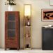 Lámpara de Pie MDF, Acrílico HOMCOM, hogar - iluminación Lámpara de Pie MDF, Acrílico HOMCOM, hogar - iluminación Rojo