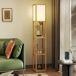 Lámpara de Pie MDF, Acrílico HOMCOM, hogar - iluminación Lámpara de Pie MDF, Acrílico HOMCOM, hogar - iluminación Rojo