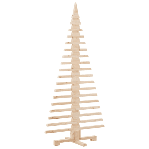 Árvore de Natal - Pinheiro de Natal de madeira para decoração 150 cm madeira maciça pinho