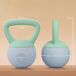 Kettlebell Plástico, Arena Metálica SPORTNOW Kettlebell Plástico, Arena Metálica SPORTNOW Gris