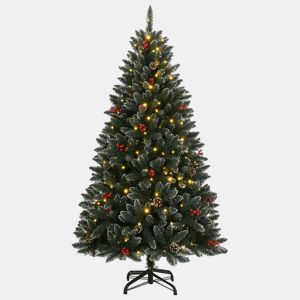 Árvore de Natal - Pinheiro de Natal artificial com 300 luzes LED 180 cm