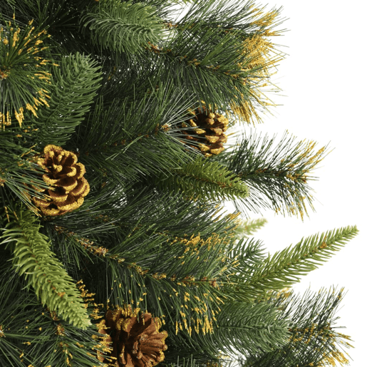 Árvore de Natal - Pinheiro de Natal artificial articulada com pinhas 210 cm Árvore de Natal - Pinheiro de Natal artificial articulada com pinhas 210 cm