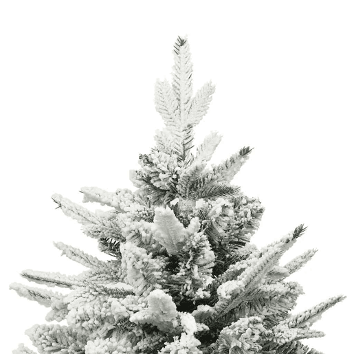 Árvore de Natal - Pinheiro de Natal artificial com neve 180 cm PVC e PE verde Árvore de Natal - Pinheiro de Natal artificial com neve 180 cm PVC e PE verde