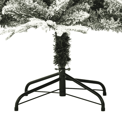 Árvore de Natal - Pinheiro de Natal artificial com neve 180 cm PVC e PE verde Árvore de Natal - Pinheiro de Natal artificial com neve 180 cm PVC e PE verde