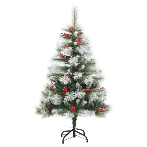 Árvore de Natal - Pinheiro de Natal artificial articulada c pinhas e bagas 120 cm Árvore de Natal - Pinheiro de Natal artificial articulada c pinhas e bagas 120 cm
