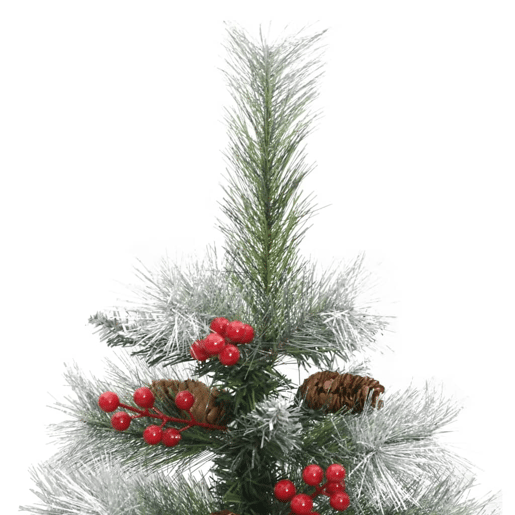 Árvore de Natal - Pinheiro de Natal artificial articulada c pinhas e bagas 120 cm Árvore de Natal - Pinheiro de Natal artificial articulada c pinhas e bagas 120 cm