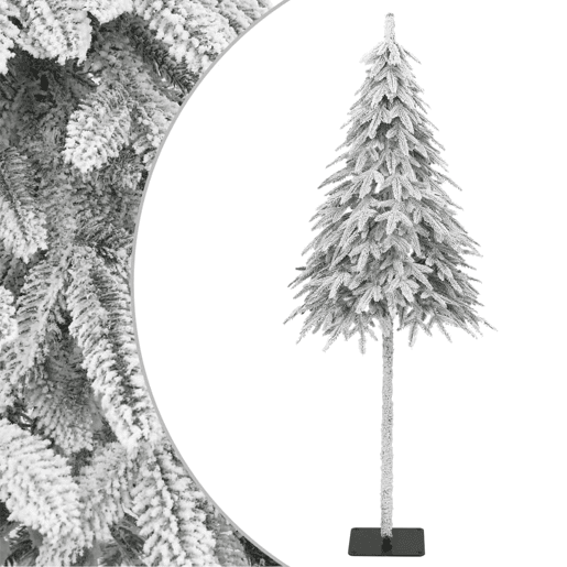 Árvore de Natal - Pinheiro de Natal artificial c flocos de neve 150 cm