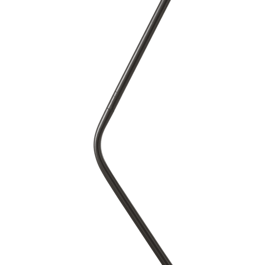 Candeeiro de pé Vatka 1xGU10 9W metal preto  mármore, branco lux.pro