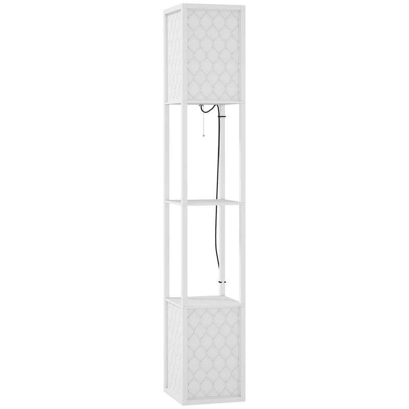 Lámpara de Pie MDF, PP HOMCOM, hogar - iluminación