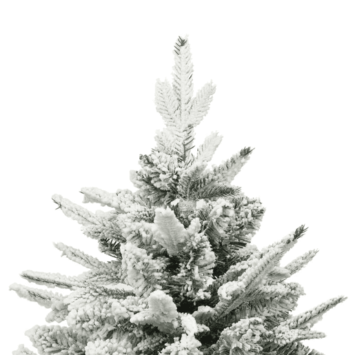 Árvore de Natal - Pinheiro de Natal artificial com neve 240 cm PVC e PE verde Árvore de Natal - Pinheiro de Natal artificial com neve 240 cm PVC e PE verde