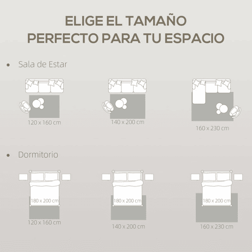 HOMCOM Tapete para Sala de Estar 120x160 cm Tapete Lavável à Máquina Pelo Longo Macio Estilo Moderno Tapete para Sala de Estar Quarto Sala de Jantar Creme