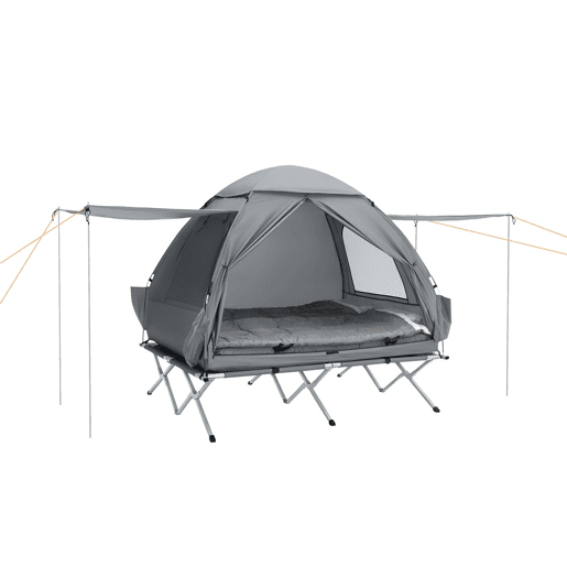 SoBuy Cama de acampamento, cama de camping, Estanislau OGS32-L-HG