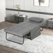 Sillón Cama Lino Sintético, Acero HOMCOM, hogar - sofás y butacas Sillón Cama Lino Sintético, Acero HOMCOM, hogar - sofás y butacas Gris