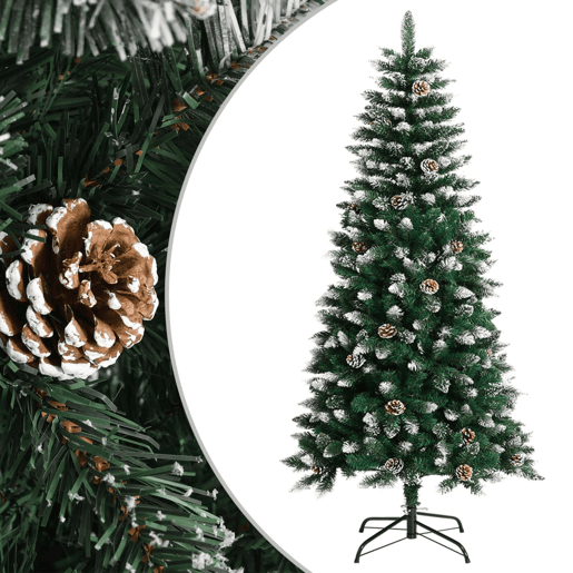 Árvore de Natal - Pinheiro de Natal artificial com suporte 120 cm PVC verde