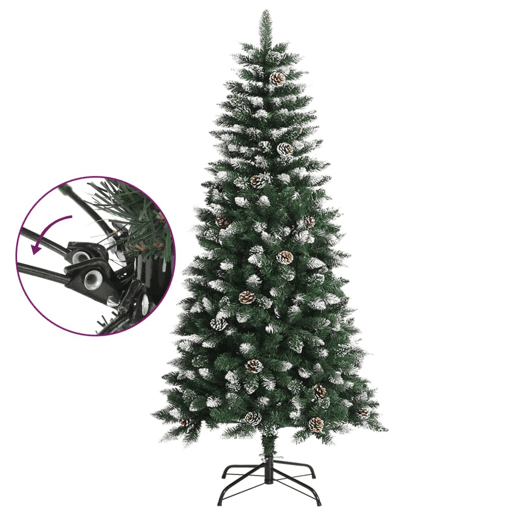 Árvore de Natal - Pinheiro de Natal artificial com suporte 120 cm PVC verde