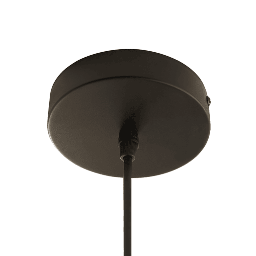 Candeeiro suspenso Oupilu com LEDs integrados em metal 120x25x25 cm pretobranco lux.pro