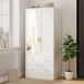 Armario para Dormitorio HOMCOM, hogar - muebles de dormitorio Armario para Dormitorio HOMCOM, hogar - muebles de dormitorio Blanco