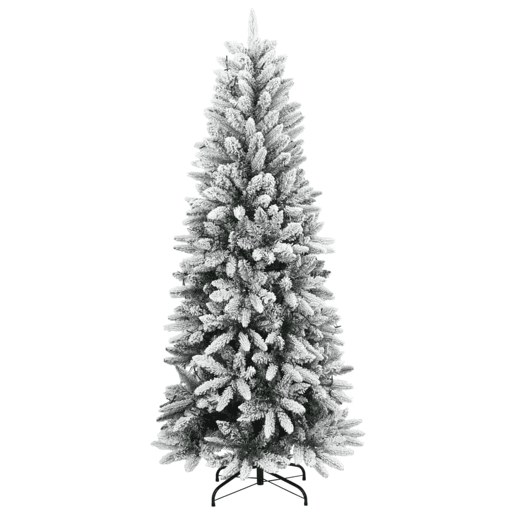 Árvore Natal - Pinheiro de Natal artificial c 300 luzes LED e flocos de neve 210cm