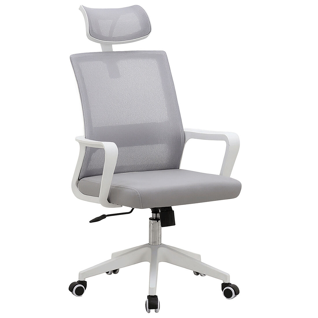Silla de Oficina Ergonómica con Respaldo de Malla y Ruedas