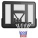Canasta de Baloncesto Acero, Plástico SPORTNOW Canasta de Baloncesto Acero, Plástico SPORTNOW Negro
