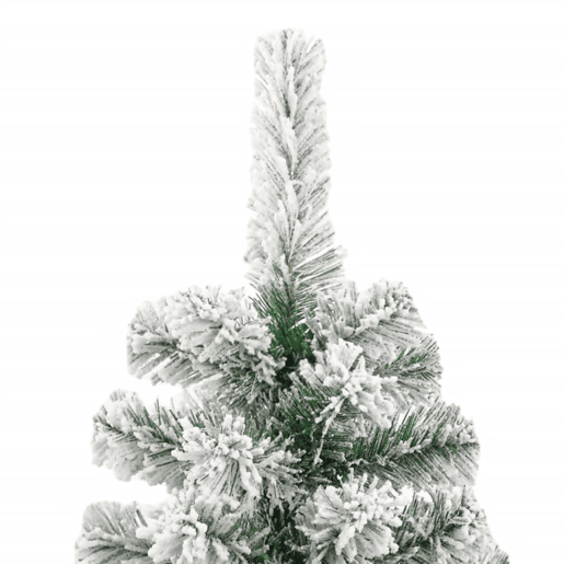 Árvore de Natal - Pinheiro de Natal artificial articulada c flocos de neve 240 cm