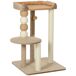Árbol para Gato Aglomerado de Madera, Yute PawHut Árbol para Gato Aglomerado de Madera, Yute PawHut Marrón