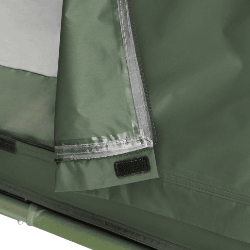 SoBuy Cama de campismo Tenda de campismo exterior com gancho para candeeiro e bolsos para sapatos Tenda 3 em 1 para 1 pessoa Prática 193x86x160 cm OGS32-II-GR