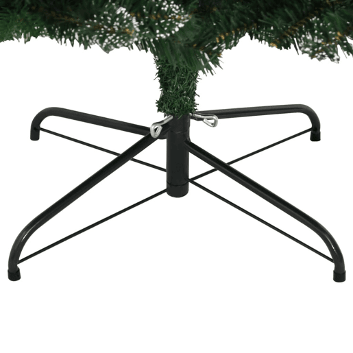 Árvore de Natal - Pinheiro de Natal artificial articulada c bagas vermelhas 150 cm