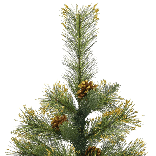 Árvore de Natal - Pinheiro de Natal artificial articulada com pinhas 120 cm