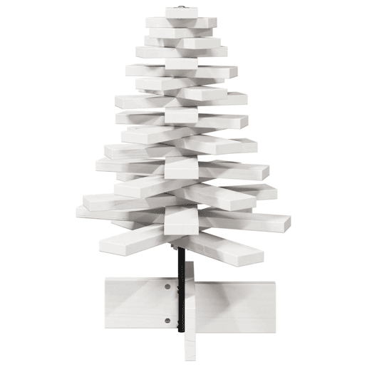 Árvore Natal - Pinheiro de Natal decorativa 60 cm madeira de pinho maciça branco Árvore Natal - Pinheiro de Natal decorativa 60 cm madeira de pinho maciça branco