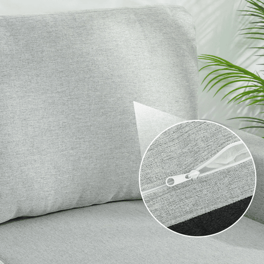 HOMCOM Sofá-Cama Chaise Longue de 3 Lugares Chaise Longue Reversível Ambos Lados com Armazenamento Sofá-Cama de Canto com Capas de Almofadas Removíveis Estofado em Linho para Sala de Estar 197x129x85 cm Cinza HOMCOM Sofá-Cama Chaise Longue de 3 Lugares Chaise Longue Reversível Ambos Lados com Armazenamento Sofá-Cama de Canto com Capas de Almofadas Removíveis Estofado em Linho para Sala de Estar 197x129x85 cm Cinza