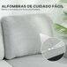 Sofá Cama Lino Sintético, Espuma HOMCOM, hogar - sofás y butacas Sofá Cama Lino Sintético, Espuma HOMCOM, hogar - sofás y butacas Gris