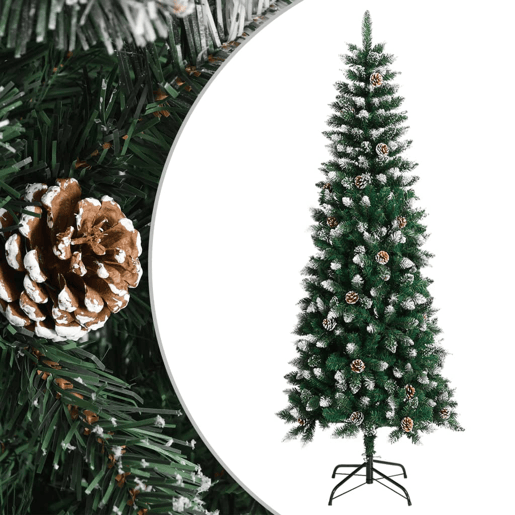 Árvore de Natal - Pinheiro de Natal artificial com suporte 240 cm PVC verde