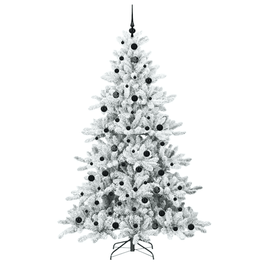 Árvore de Natal - Pinheiro de Natal Articulada Artificial com 300 LEDs 210 cm PVC