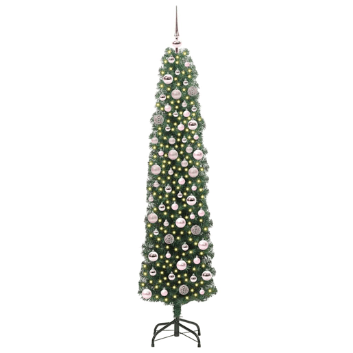 Árvore de Natal - Pinheiro de Natal Artificial Verde 180 cm PVC e Aço e Plástico
