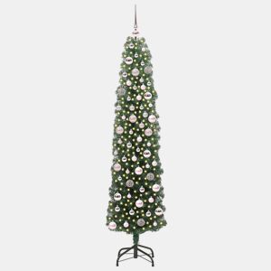 Árvore de Natal - Pinheiro de Natal Artificial Verde 180 cm PVC e Aço e Plástico